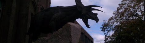 Dinosaur at Yale Peabody