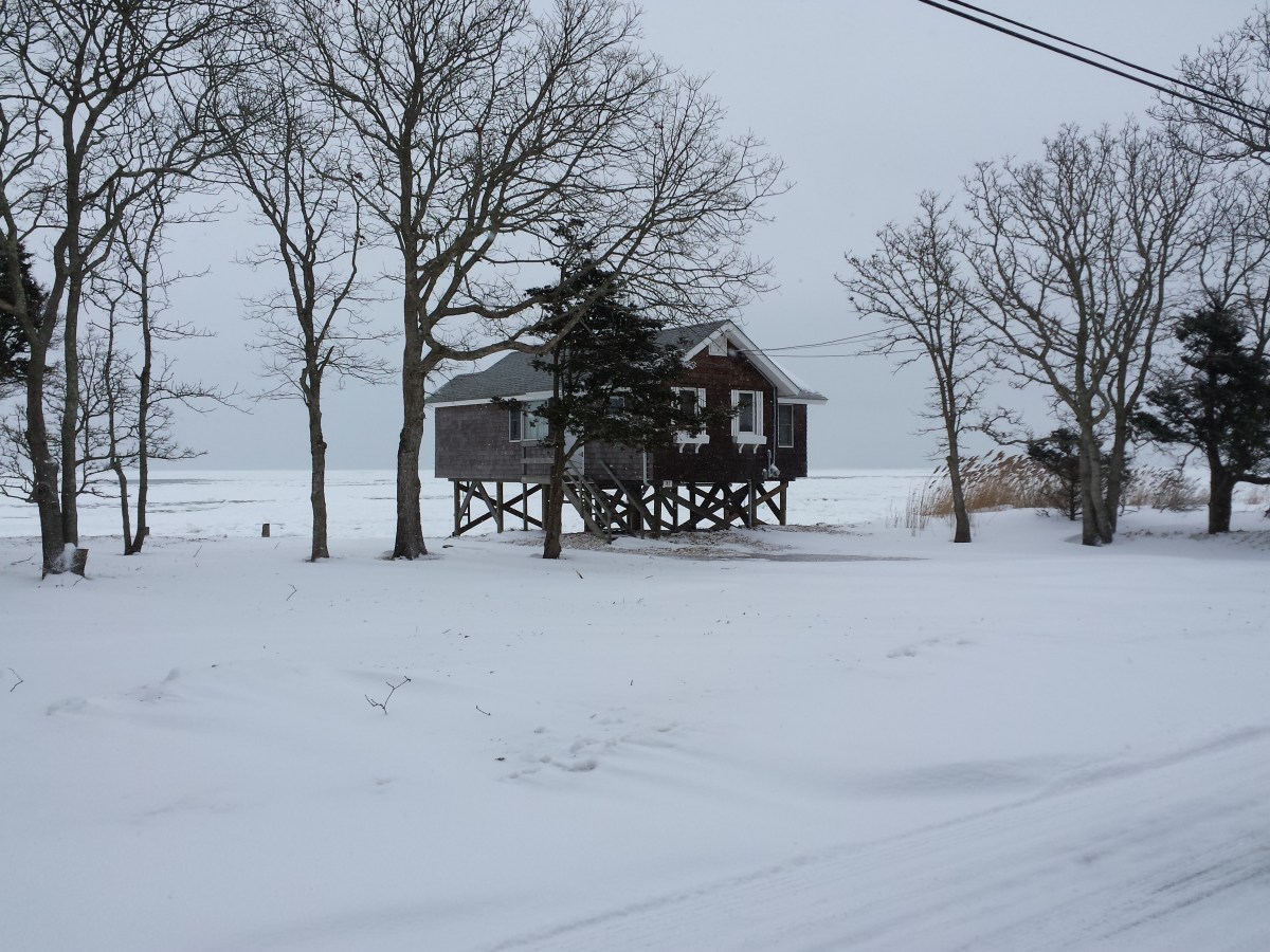 Gerard Drive on a cloudy day