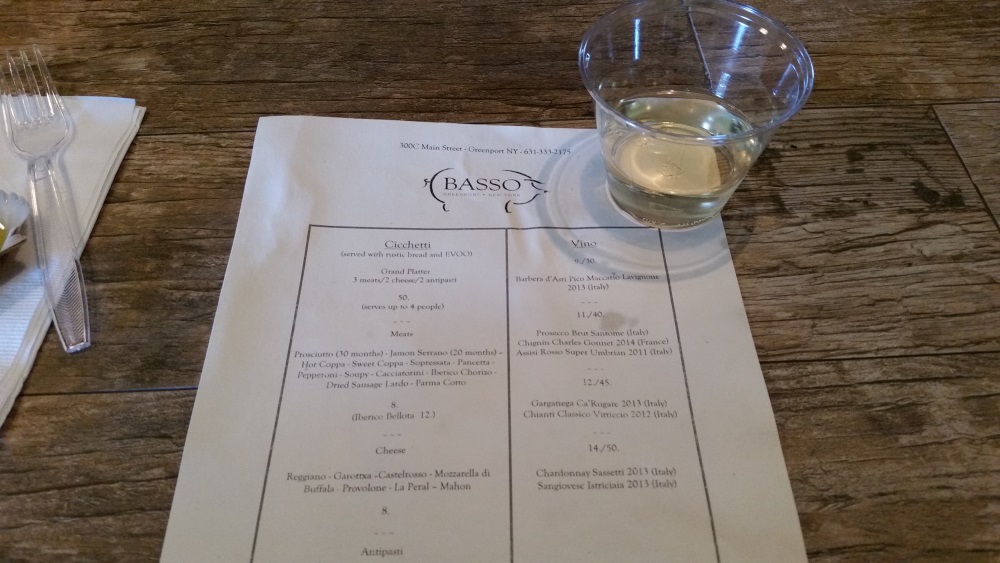 Basso Menu