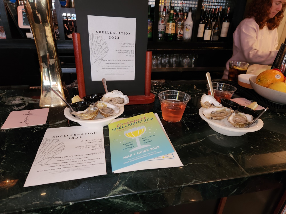 We visited American Beach for some fresh oysters. Simple and delicious.